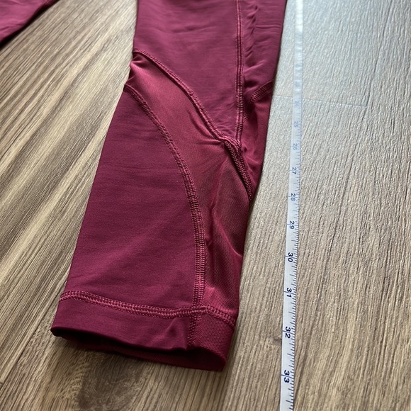 LULULEMON Maroon Leggings - Picture 16 of 17